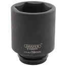Expert HI-TORQ 6 Point Deep Impact Socket, 3/4" Sq Dr, 59mm