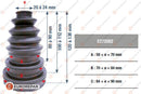 Eurorepar Drive Shaft Bellow - E272002