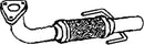 Klarius SB121E - Centre Pipe  - Fits Saab 9-3 1.8t