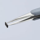 Draper Rubber Tweezers Esd S/Steel - 13193