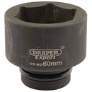 Expert HI-TORQ 6 Point Impact Socket, 1" Sq Dr, 60mm
