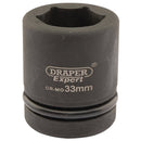 Expert HI-TORQ 6 Point Impact Socket, 1" Sq Dr, 33mm