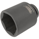 Expert HI-TORQ 6 Point Deep Impact Socket, 3/4" Sq Dr, 62mm