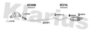 Klarius SE209M - Centre Pipe  - Fits Seat Exeo 2.0TDi