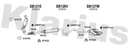 Klarius SB121E - Centre Pipe  - Fits Saab 9-3 1.8t