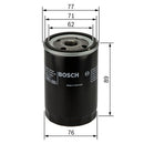 BOSCH Oil Filter - 0986452044