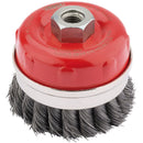 Draper Expert Twist Knot Wire Cup Brush, 100mm, M14
