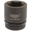 Expert HI-TORQ 6 Point Impact Socket, 1" Sq Dr, 38mm