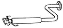Klarius RR312K - Box With Centre Pipe  - Fits Rover 25 1.1,1.4,1.6