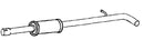 Klarius RN995M - Box With Centre Pipe  - Fits Renault Clio IV 1.2