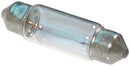 Festoon Bulbs - SV8,5-8. 11 mm Dia x 38 mm  - 740242 x10