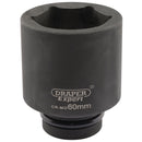 Expert HI-TORQ 6 Point Deep Impact Socket, 1" Sq Dr, 60mm