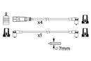 Bosch Ignition Lead Part No - 0986356343