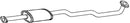 Klarius RN901C - Box With Centre Pipe  - Fits Renault Scenic I 2.0i