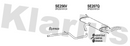 Klarius SE232E - Centre Pipe  - Fits Seat Altea 2.0TDi