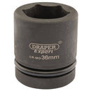 Expert HI-TORQ 6 Point Impact Socket, 1" Sq Dr, 36mm