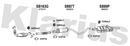 Klarius SB103G - Centre Pipe  - Fits Saab 9-3 2.0t