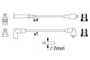 Bosch Ignition Lead Part No - 0986356866