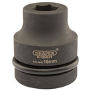Expert HI-TORQ 6 Point Impact Socket, 1" Sq Dr, 18mm