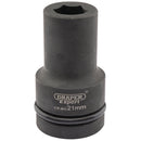 Expert HI-TORQ 6 Point Deep Impact Socket, 1" Sq Dr, 21mm