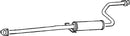 Klarius RR208M - Box With Centre Pipe