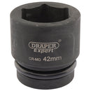 Expert HI-TORQ 6 Point Impact Socket, 1" Sq Dr, 42mm