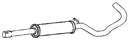 Klarius SE239V - Box With Centre Pipe  - Fits Seat Leon 1.0TFSi