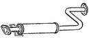 Klarius RR309P - Box With Centre Pipe  - Fits Rover Streetwise 1.8i