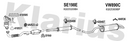Klarius SE198E - Box With Centre Pipe  - Fits Seat Ibiza 1.6