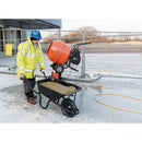 Metal Tray Contractors Wheelbarrow, 85L