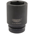 Expert HI-TORQ 6 Point Deep Impact Socket, 1" Sq Dr, 43mm