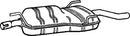 Klarius SB102H - Box With Tail Pipe  - Fits Saab 9-5 (YS3E) 2.3 t