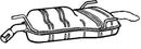 Klarius SB131P - Box With Tail Pipe