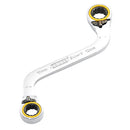 Draper Expert HI-TORQ® Double Ring Ratchet S-Shape Spanner, 10 x 12mm