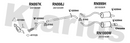 Klarius RN997K - Front Pipe  - Fits Renault Captur 0.9TCe