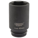 Expert HI-TORQ 6 Point Deep Impact Socket, 3/4" Sq Dr, 40mm