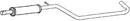 Klarius SE238W - Box With Centre Pipe  - Fits Volkswagen Golf 1.0TSi