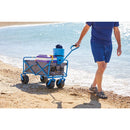 Draper Foldable Cart with Large Wheels, 80kg