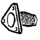 Klarius RN1151A - Catalyst Repair Pipe  - Fits Renault Grand Scenic 1.6i