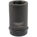 Expert HI-TORQ 6 Point Deep Impact Socket, 1" Sq Dr, 33mm