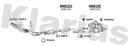 Klarius RN932G - Box With Centre Pipe  - Fits Renault Clio 2.0i