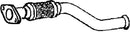Klarius RN820W - Centre Pipe  - Fits Renault Clio 1.5dCi