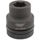 Expert HI-TORQ 6 Point Impact Socket, 1" Sq Dr, 22mm