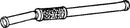 Klarius SB86V - Centre Pipe  - Fits Saab 900 2.0