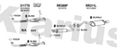 Klarius RR309P - Box With Centre Pipe  - Fits Rover Streetwise 1.8i