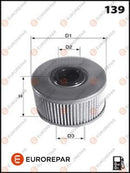 Eurorepar Fuel filter - E148117