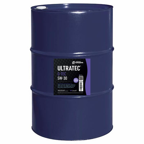 Ultratec GTEC2 5W30 Dexos 2 Oil 199ltr - E409-199L