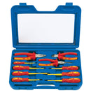 Fully Insulated Pliers and Screwdriver Set (10 Piece) - 71155