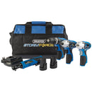 Draper Storm Force 10.8V Power Interchange 4 Piece Kit - 93446