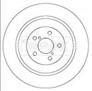 Borg & Beck Brake Disc Pair Part No -BBD4440